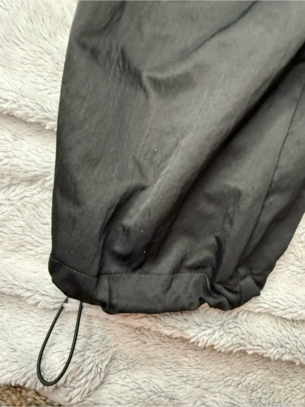 Black Parachute Jogger Pants size 10 A New Day